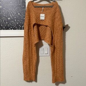 Free People Mercury Cable Shrug Bolero size Medium